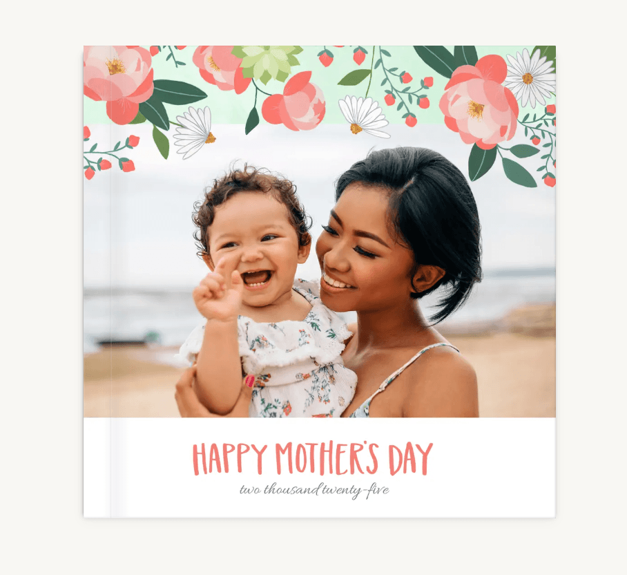 Happy Mother's Day photo book first mother's day gift ideas